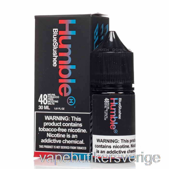 Vape Sverige Blå Slushee - ödmjuka Salter - 30ml 48mg